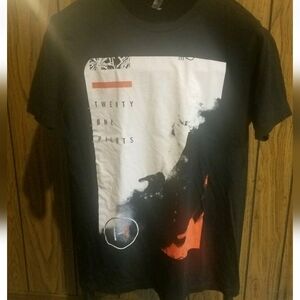 Twentyone Pilots Shirt Taking My Time Medium Black